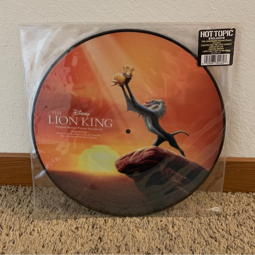 The Lion King - Original Motion Picture Soundtrack Picture Disc Vinyl
